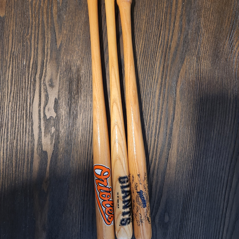 Souveneir Mini Baseball Bats ×3